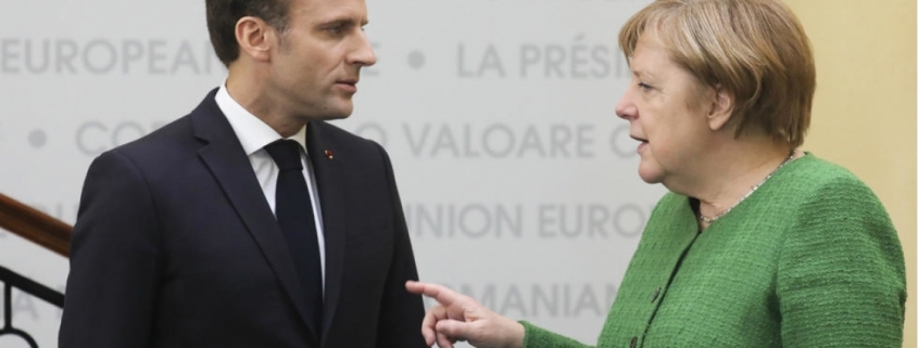 Binomul germano-francez, dereglat de ambiţia lui Macron şi prudenţa lui Merkel